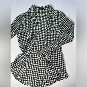 Babaton silk button up  blouse